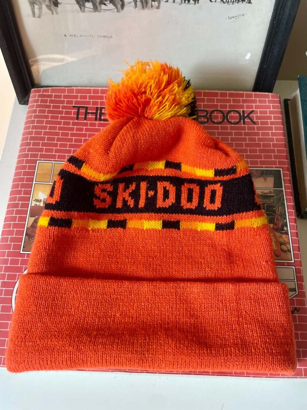 Vintage 1970s Ski-Doo Knit Toque